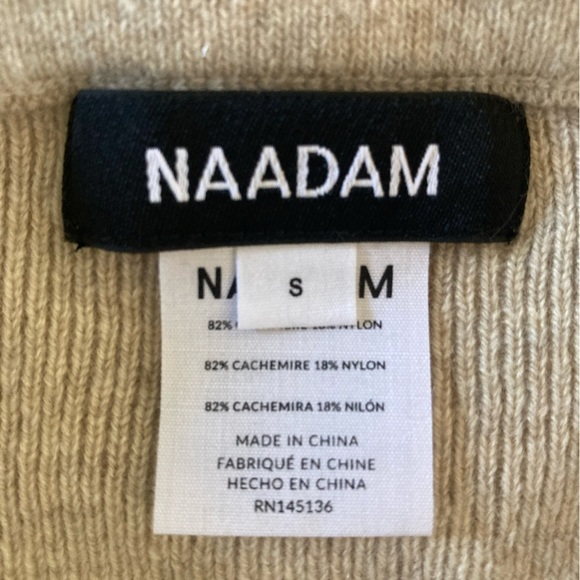 Nadaam Cashmere Ribbed Seamless Bralette and Short Set Luxury Loungewear - Picture 5 of 11